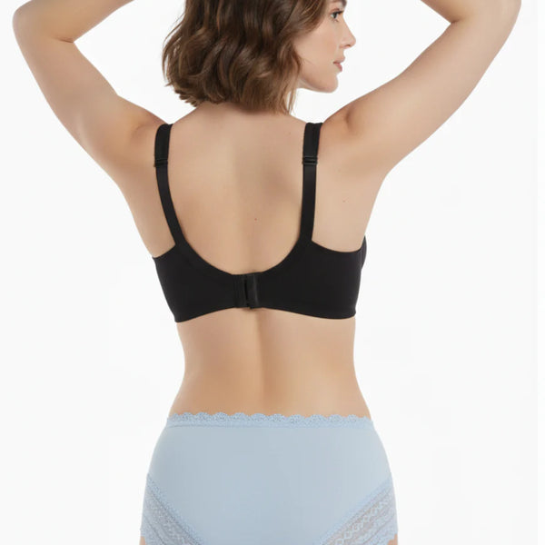 PACK OF 2 SUPER SOFT COTTON STRETCH BRIEFS -Blue